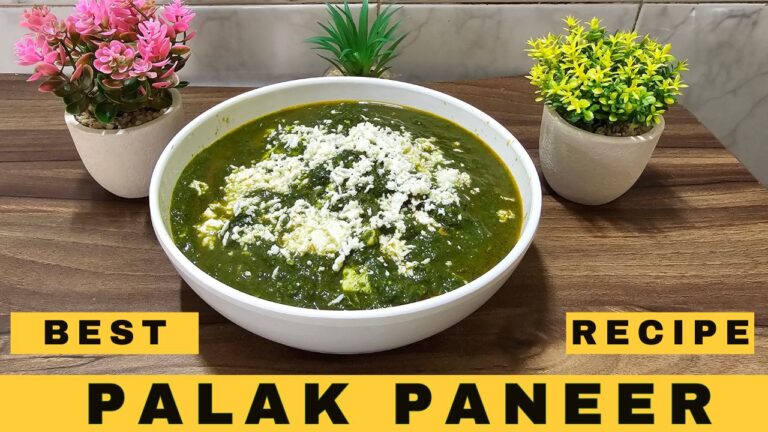 Palak Paneer Recipe In Hindi - Jiara's Kitchen